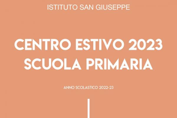 Centro Estivo 2023 - Scuola Primaria