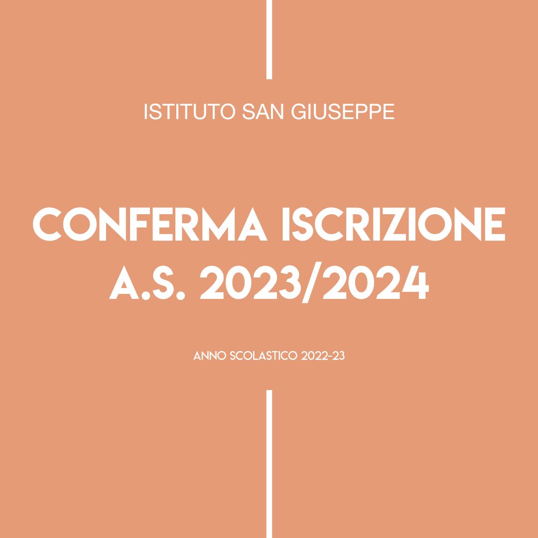 Conferma Iscrizione AS 2023-24